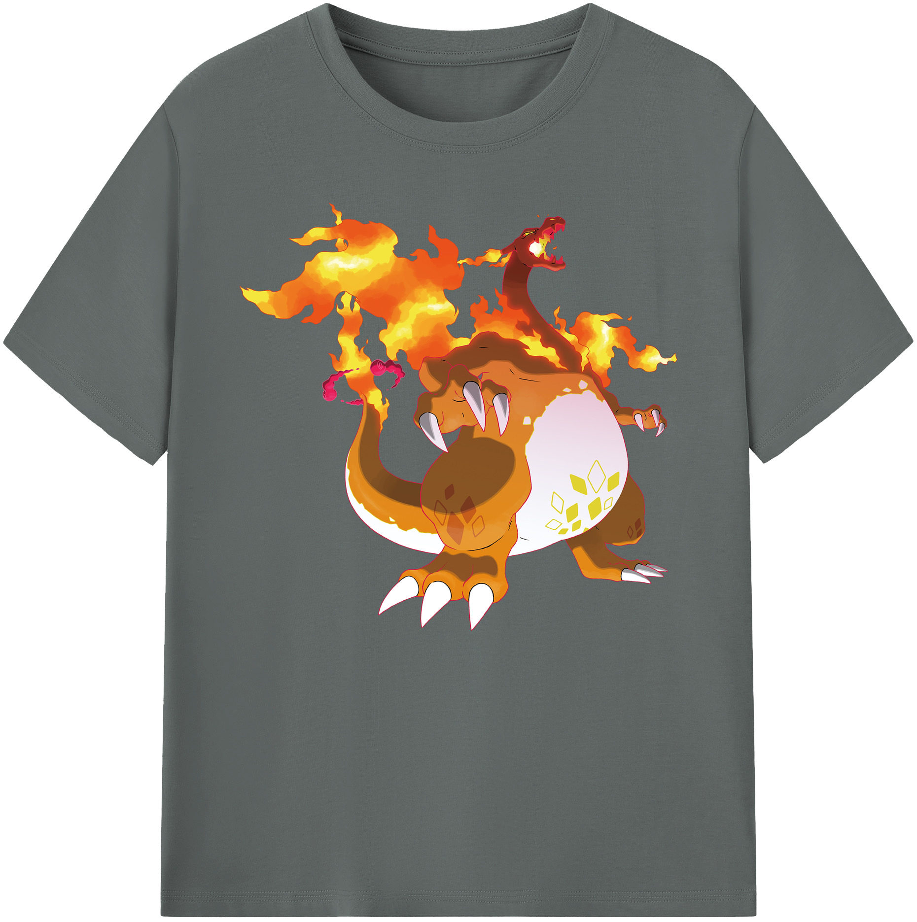 （画像用） ポケットモンスター Pokémon 綿100％ メンズ半袖Tシャツ｜肌触りやわらか＆通気性